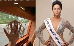 H'hen Niê "rớt tim" vì làm gẫy vương miện Hoa hậu