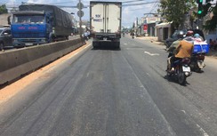 Cần sớm khắc phục hằn lún trên QL1 qua Bình Thuận