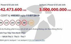 Kết quả xổ số Vietlott 11/7/2019: Một người trúng giải khủng tối nay