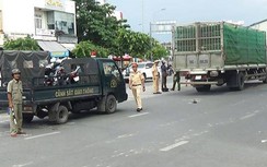 Va chạm với xe tải chở gà, nam thanh niên chết thảm dưới bánh xe