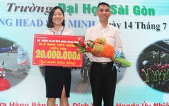 Honda Sơn Minh hướng dẫn lái xe an toàn cho sinh viên ĐH Sài Gòn