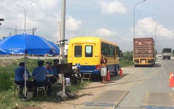 Phát hiện nhiều xe quá tải gần cảng Cát Lái, TP.HCM