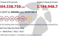 Kết quả xổ số Vietlott 23/7/2019: 31 tỷ đồng về túi ai?