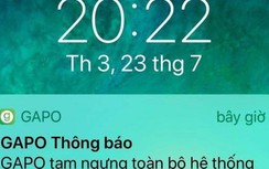 Vừa ra mắt, mạng xã hội Gapo thông báo lỗi, tạm ngưng hoạt động