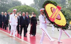 Lãnh đạo Đảng, Nhà nước dâng hương tưởng niệm các anh hùng liệt sĩ