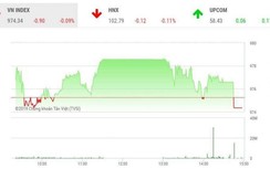 Chứng khoán ngày 9/8: Đảo chiều ở phút chót