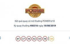 Kết quả xổ số Vietlott 10/8/2019: Ai là người trúng hơn 42 tỷ đồng?