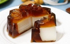 Cách làm bánh trung thu rau câu cà phê nhân sữa dừa mát lạnh