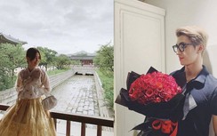 Tan chảy với lời chúc ngôn tình của á hậu Phương Nga nhắn gửi Bình An