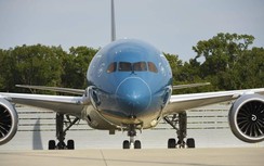 Siêu máy bay Boeing 787-10 Dreamliner của Vietnam Airlines đã tới Nội Bài
