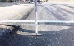 Hằn lún trên QL1A Thanh Hóa, nguy cơ mất ATGT