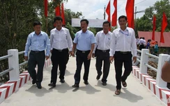 Khánh thành cầu 30/4 do Báo Giao thông và Công ty SASCO tài trợ