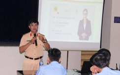 Tuyên truyền ATGT cho hàng trăm sinh viên Cao đẳng GTVT TP.HCM