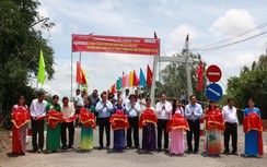 Khánh thành 11 cây cầu nông thôn ở An Giang