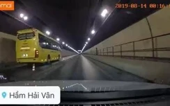 Thêm tài xế xe giường nằm vượt ẩu trong hầm Hải Vân bị tước GPLX 2 tháng