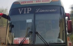 Thu hồi phù hiệu 3 xe khách của Công ty Long Giang sửa số khung số máy