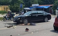 Đấu đầu với xe Lexus, nam thanh niên đi xe máy tử vong tại chỗ