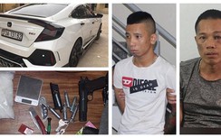 Bắt quả tang "đầu nậu" ma túy đi ô tô Honda Civic