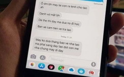 Vợ võ sư Nguyễn Xuân Vinh sợ hãi vì chồng vẫn nhắn tin đe doạ