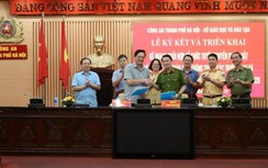 Hà Nội: Công an và Sở GD&ĐT ký cam kết đảm bảo ATGT trường học