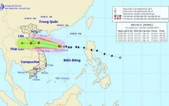 Bão số 4 "uy hiếp" Nghệ An - Quảng Bình, chiều nay bắt đầu mưa lớn