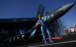Phi công Ấn Độ bay thử chiến cơ MiG-35 ngay tại triển lãm MAKS