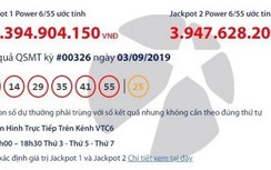 Kết quả xổ số Vietlott 3/9/2019: Ai đã trúng giải khủng hơn 58 tỷ đồng?