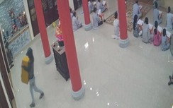 Kẻ gian ngang nhiên vào chùa ở Đà Nẵng trộm hòm công đức