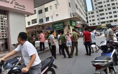 Công an vào cuộc điều tra vụ nổ tại quán trà đá chung cư Linh Đàm