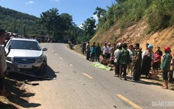 Xe máy đấu đầu xe ô tô con, nam thanh niên tử vong