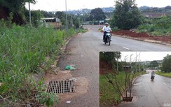 Hố ga "nuốt người" được khắc phục sau phản ánh của Báo Giao thông