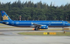 Tàu bay lại bị rách lốp khi hạ cánh tại Tân Sơn Nhất