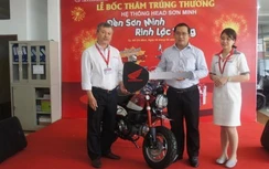 Mua xe Honda bốc thăm trúng xe và vàng ở HEAD Sơn Minh