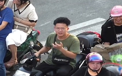 CSGT dùng flycam nhắc người vi phạm giao thông