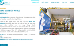 Bóc mẽ quảng cáo láo vaccine phòng và điều trị ung thư của World Medical
