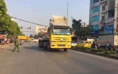 Va chạm với xe container, người điều khiển xe máy tử vong tại chỗ