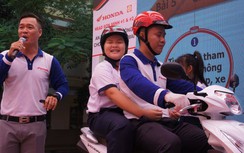 Tưng bừng tuyên truyền ATGT của HEAD Sơn Minh ở ngoại ô TP.HCM