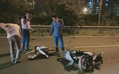Video: Người phụ nữ gặp nạn vì phi xe máy vào đường cao tốc lúc rạng sáng?