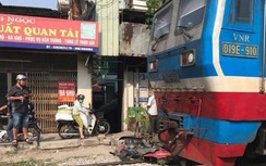 Nam thanh niên vượt ẩu qua đường sắt bị tàu đâm tử vong
