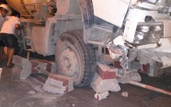 4 sinh viên nhập viện vụ lái xe bồn đâm 2 xe máy trên cầu Thanh Trì