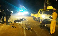 Xe máy "đấu đầu" nhau, 1 người tử vong, 2 người nguy kịch