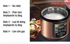 Bóc mẽ quảng cáo láo nồi cơm điện tách đường dành cho bệnh nhân tiểu đường