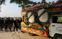 Đẫm nước mắt lễ tang 2 học sinh tử vong sau tai nạn ở Hải Dương