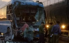 Hai xe khách tông nhau, 7 người trọng thương trên đường HCM qua Kon Tum