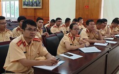 CSGT Hà Nội tập huấn, nâng cao kĩ năng giao tiếp bằng Tiếng Anh
