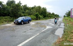 Sớm khắc phục hư hỏng tuyến đường Hồ Chí Minh đoạn Năm Căn - Đất Mũi