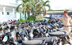 Ninh Thuận: Tiêu hủy hàng trăm xe máy không rõ nguồn gốc
