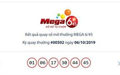 Kết quả xổ số Vietlott 6/10/2019: Ai trúng Jackpot hơn 20 tỷ đồng?