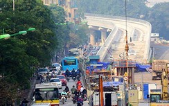 Phân luồng nhiều tuyến đường để thi công hạ ngầm đường sắt Nhổn - ga Hà Nội