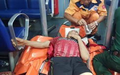 Cứu nạn khẩn cấp thuyền viên đứt lìa hai chân trên vùng biển Trường Sa